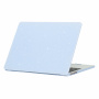 Pastelový kryt s trblietkami pre MacBook Pro 13" (A1706 / A1708 / A1989 / A2159) - modrý