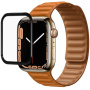 Tvrdené sklo s čiernym rámčekom pre Apple Watch 45mm