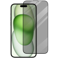 TOTUDESIGN tvrdené Anti-Spy sklo pre iPhone 15 Plus