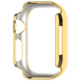 Metalické púzdro posiate kamienkami pre Apple Watch 45mm - zlaté