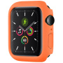 Matné púzdro pre Apple Watch 41mm - oranžové