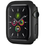 Matné púzdro pre Apple Watch 41mm - čierne