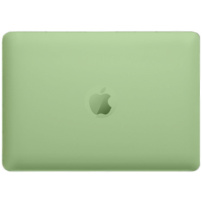 Matný priehľadný kryt s výklopným stojanom pre MacBook Air 13" (A1237 / A1304 / A1369 / A1466) - zelený