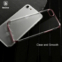Baseus luxusný lesklý priehladný kryt pre Apple iPhone SE (2020/2022) / 8 / 7 - rožovo-zlatý