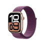 Originálne Apple prevliekací športový remienok pre Apple Watch 42mm / 41mm / 40mm / 38mm - slivkový