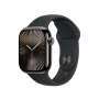 Originálne Apple športový remienok pre Apple Watch 42mm / 41mm / 40mm / 38mm - S/M - čierny
