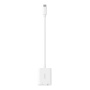 BELKIN RockStar audio a nabíjacia redukcia - 3,5 mm jack / USB-C na USB-C - biela