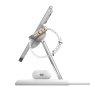BELKIN Boost Charge Pro Qi2 3v1 magnetický bezdrôtový stojan pre iPhone / Apple Watch / AirPods - 15W - biely