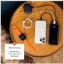 FIXED Zen2 20 powerbank s portami USB-C \/ 2x USB-A - 20 000 mAh - čierna