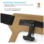 FIXED Dry Belt vodeodolné vrecko s popruhom pre iPhone - hnedá