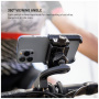 FIXED Bikee Plus Vista držiak na bicykel na riadidlá pre iPhone - čierny