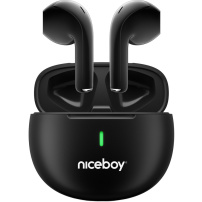 Niceboy HIVE Beans Pop bezdrôtové slúchadlá - čierna
