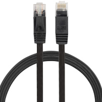 Ethernet CAT-6 kábel RJ45 pre MacBook - 1 m - čierny