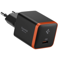 Spigen ArcStation Essential nabíjací adaptér s portom USB-C - 30W - čierny