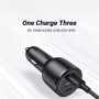 UGREEN autonabíjačka s portami 2x USB-C / USB-A - 65W - čierna