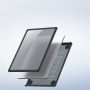 DUX DUCIS LCGM Series lesklý transparentný kryt pre MacBook Air 15" (A2941 / A3114 / A3241 / A3448) - čierny