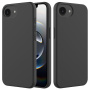 Silikónový kryt pre iPhone 16e / 17e - čierny