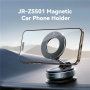 JOYROOM JR-ZS501 magnetický držiak do auta na sklo a palubnú dosku pre iPhone - čierny