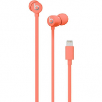 Beats urBeats3 originálne slúchadlá s konektorom lightning – červená
