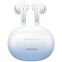 USAMS XD19 bezdrôtové slúchadlá - modrobiele