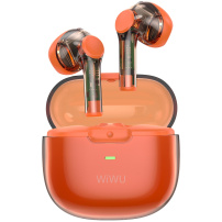Wiwu T12 Bluetooth bezdrôtové slúchadlá - oranžová