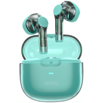 Wiwu T12 Bluetooth bezdrôtové slúchadlá - modrá