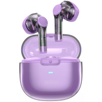 Wiwu T12 Bluetooth bezdrôtové slúchadlá - fialová