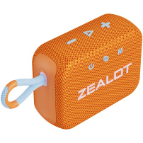 ZEALOT S75 outdoorový vodeodolný bezdrôtový reproduktor - oranžový