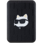 Karl Lagerfeld Embossed Choupette Head powerbanka MagSafe s portom USB-C - 5 000 mAh - čierna