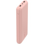 BELKIN BOOST CHARGE powerbanka s konektormi 2× USB / USB-C - 20 000 mAh - ružová