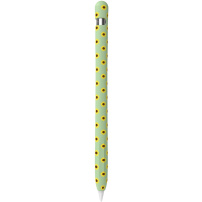 AhaStyle silikónový obal so vzorom slnečníc pre Apple Pencil 1. generácie - zelený