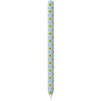 AhaStyle silikónový obal so vzorom slnečníc pre Apple Pencil 2. generácie / Pro - modrý
