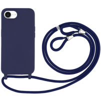 Ochranný kryt so šnúrkou pre iPhone 16e / 17e - tmavomodrý