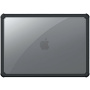 DUX DUCIS LCGM Series lesklý transparentný kryt pre MacBook Air 15" (A2941 / A3114 / A3241 / A3448) - čierny