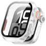 Púzdro v štýle Watch Ultra s tvrdeným sklom pre Apple Watch 42mm (Series 10 / 11) - mliečne