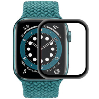 ENKAY ochranná fólia s čiernym rámčekom pre Apple Watch 44mm