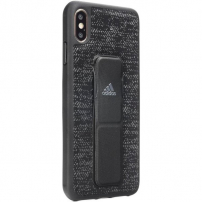 ADIDAS Grip originálny kryt pre iPhone XS Max – čierny