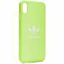 ADIDAS originálny kryt z tvrdého plastu pre iPhone XS Max – zelený