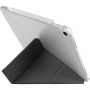 UNIQ Yorker Kanvas Plus puzdro s origami stojančekom pre iPad Air 4 (2020) / Air 5 (2022) / Pro 11" (2018) - čierne