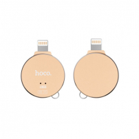 HOCO externá pamäť 128 GB s kľúčenkou a káblom pre Apple iPhone – žltá