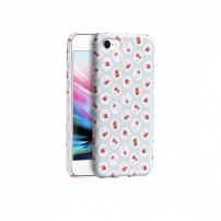 HOCO ochranný kryt pre Apple iPhone 7 Plus/8 Plus – sivý s kvetinami
