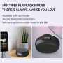 ZEALOT S77 bezdrôtový Bluetooth reproduktor - čierny