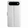 Flipové puzdro z PU kože pre iPhone Air - strieborné
