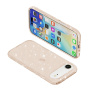 Transparentný kryt s trblietkami pre iPhone Air - ružovozlatý