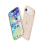 Transparentný kryt s trblietkami pre iPhone Air - ružovozlatý