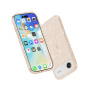 Transparentný kryt s trblietkami pre iPhone Air - ružovozlatý