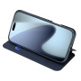 DUX DUCIS Skin Pro flipové puzdro pre iPhone 17 Pro Max - tmavo modré