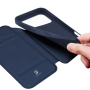DUX DUCIS Skin Pro flipové puzdro pre iPhone 17 Pro Max - tmavo modré