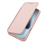 DUX DUCIS Skin Pro flipové puzdro pre iPhone 17 Pro Max - ružovozlaté