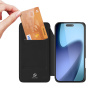 DUX DUCIS Skin Pro flipové puzdro pre iPhone Air - čierne